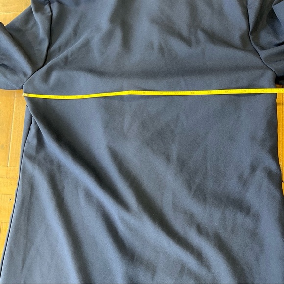 Lilly Pulitzer SHEA STRETCH DRESS Sequin V-neck Collar Casual Preppy Navy SIZE 2 - Picture 10 of 13